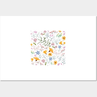 Pearl spring colorful garden Posters and Art